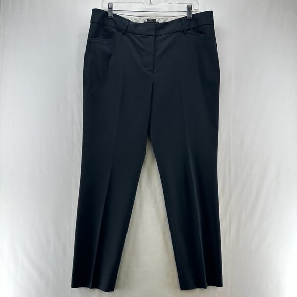 Talbots Pants - Talbots Hampshire Dress Pants Womens 10 Straight Stretchy High Rise Office Black